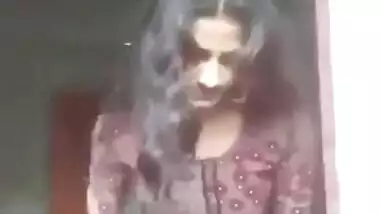 Beautiful Sexy Shy Slim Girl Showing