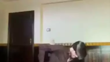 Pakistani cheat slut-wife illicit sex with friend of hubby caught on spy cam