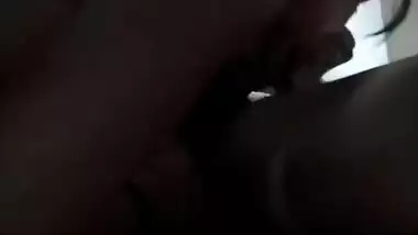 Slides off his dick in the end, while the pussy...