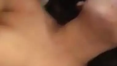 Desi dick tasting shaved virgin pussy of GF