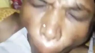 South Indian maid aunty blowjob sex with house owner