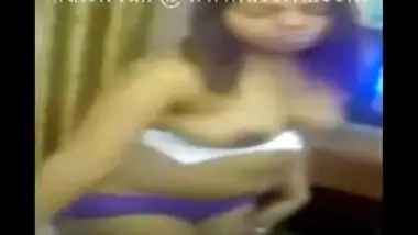 Desi Cute Collage Student Girl In Sexy Dance