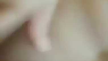 Cute Girl Showing And Playing With Her Boobs and Pussy