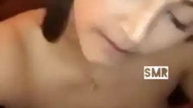 Beautiful Indian college girl blowjob and cum eat with hindi