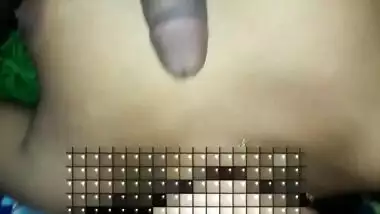 Bengali wife riding dick of her pervert husband at night time