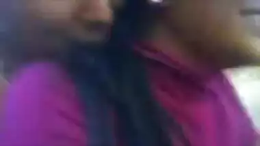 Teen porn video of a chubby girl fucking her boyfriend in front of friends