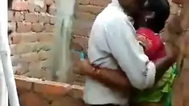 Caught Fucking Desi Couples in Construction Building