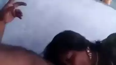 Dirty Tamil wife sucking penis of her husband