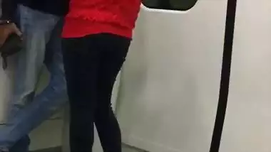 Lovers Romance in train