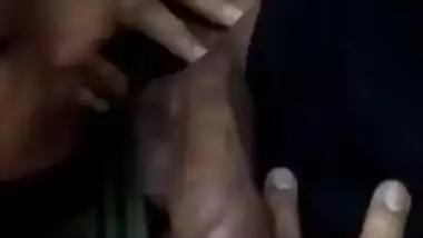 Hot pune bhabhi licking penis during sex