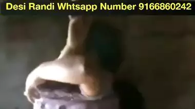Desi randi banged by her client in her village