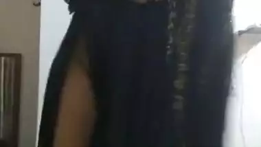 Black bra hot girl dunching vdo