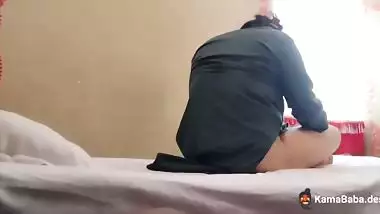 Sucks stepsister’s big boobs and pussy in Bangla sex