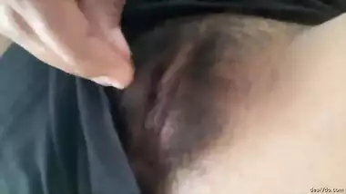 Desi cute hairy pink pussy