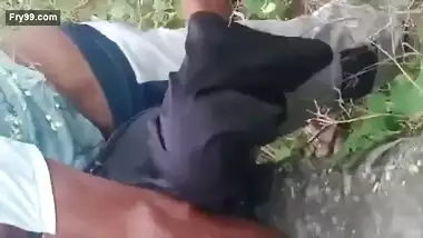 Village Boy Fucks Randi outdoor