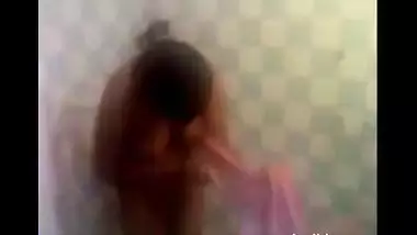 Servant Girl In Bathroom Captured