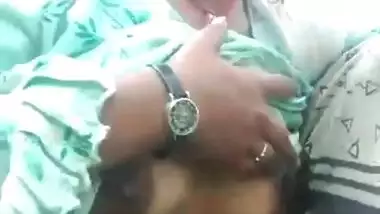Outdoor Sucking Gf Boobs