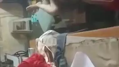 Chubby aunty sex with worker inside factory