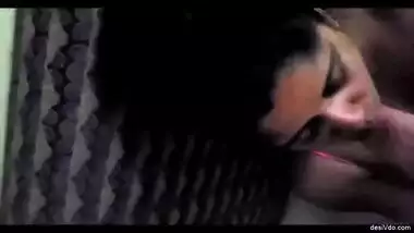 Cute Kerala busty wife sucking huge dick