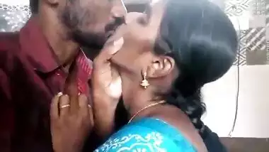Desi Couple Romance & Kissing