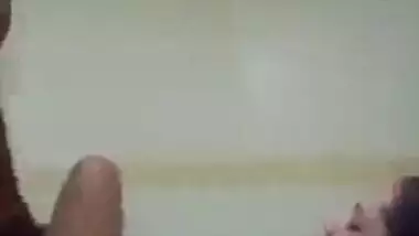 Naughty couple home sex MMS video scandal