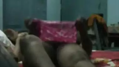 Desi wife nude with hubby on bed