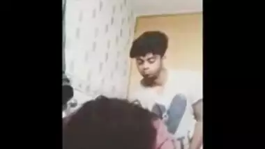 Horny Teen Couple Passionate Sex In College Washroom