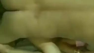 Man and XXX Desi girlfriend practice sex position that is called missionary