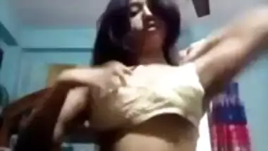 Bengali girl open dress