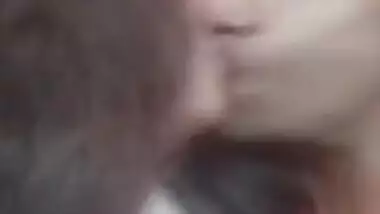 Couple Kissing on Live