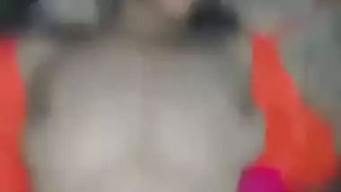 Village lady takes a big dick in her tight pussy