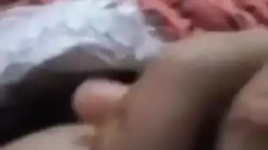 Cute Girl Shows her Boobs and Pussy