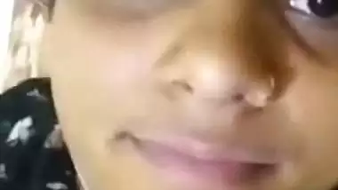 Cute expression girl video call sex chat nude show