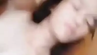 Beautiful Cute Girl Showing