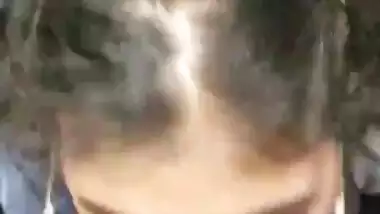 Hot Girl Showing Big Boobs & Pussy Also Giving BJ & Hard Fucking With BF Part 1