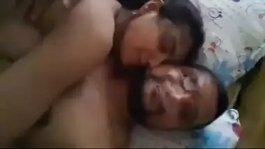 Dilettante house wife enjoying a romantic sex session in a hotel room