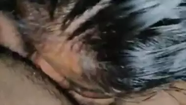 Big tits marathi girl shy blowjob to customer