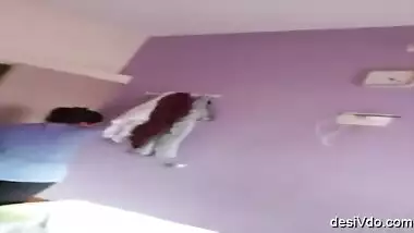 Cheating bhabhi getting ready for fucking