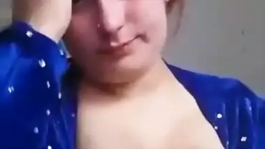 Cute Pathan Teen Girl & Uncle sucking her big boobs – Video viral mms