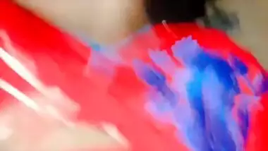 Fucking update in red dress 2 clips part 1