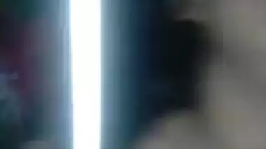 Beautiful Bangla hottie sucking penis