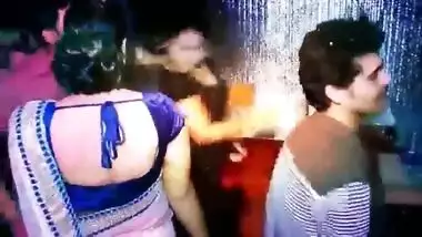 Cute bangla aunty dancing in private party