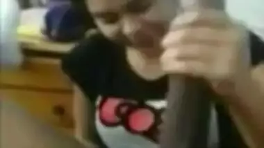 Desi blowing a really long dick.mp4