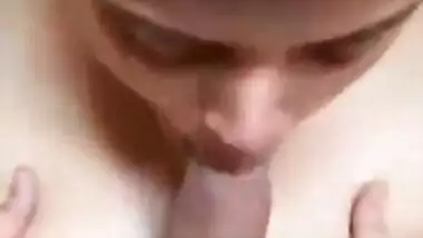 Sexy Indian girl Blowjob and Play with Lover Dick Part 1