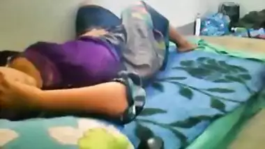 Amateur wife satisfying her boss when hubby out for office