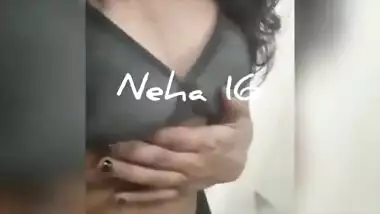 Cute Indian Girl Neha Showing Her Boobs