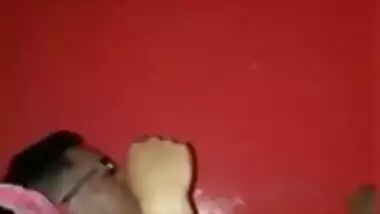 Sexy hot girl fucking home