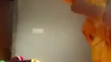 Naked Bhabhi teases her Devar during a video call sex