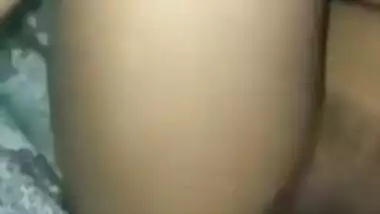 Playful Desi wife teases hubby with her XXX small tits and pussy