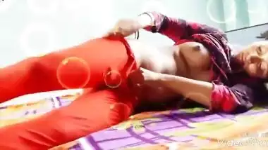Horny virgin Indian girl rubbing her body parts on live call